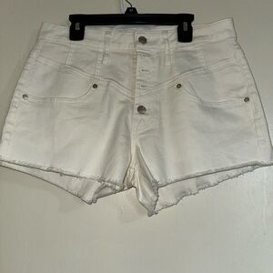 Vigoss Women's Cream Jean Shorts size 29